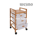 Карбонизированная бамбуковая стойка для ванны (WRW0502A)